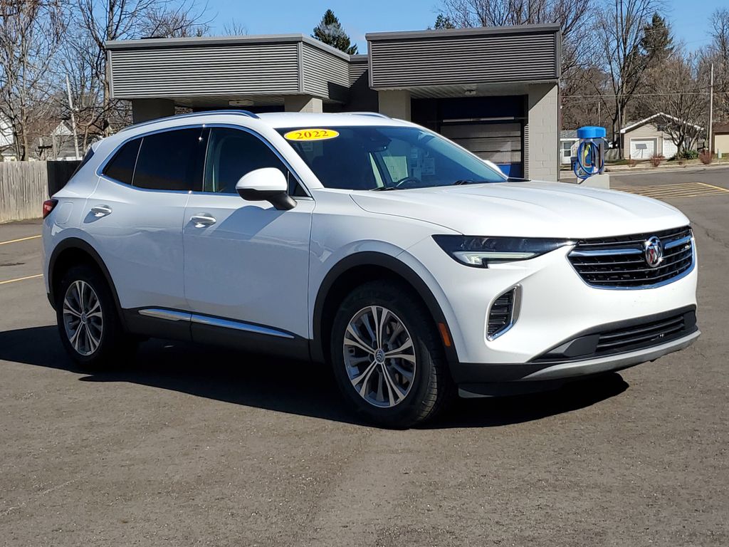 Used 2022 Buick Envision Preferred with VIN LRBAZLR40ND027182 for sale in Paw, MI