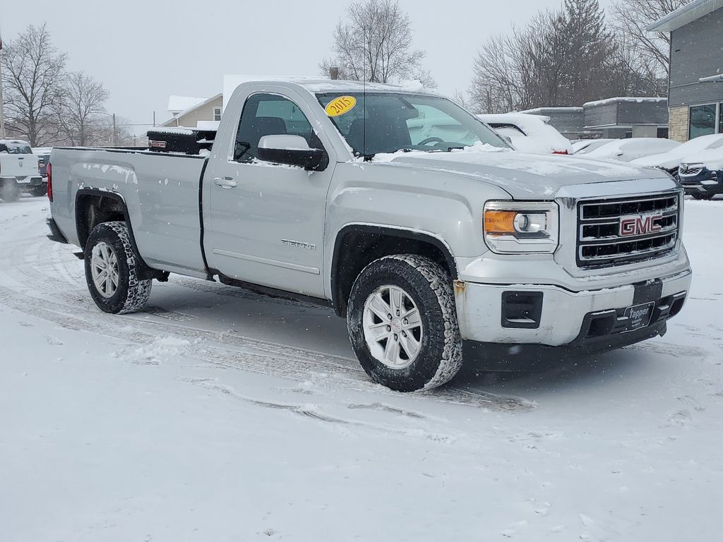 Used 2015 GMC Sierra 1500 SLE with VIN 1GTN1UECXFZ213359 for sale in Paw Paw, MI