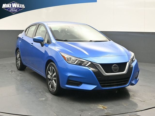 used 2021 Nissan Versa car, priced at $9,592