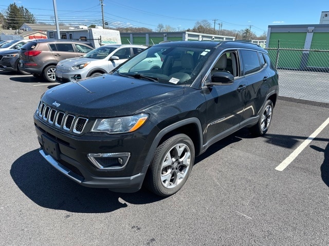 Used 2020 Jeep Compass Limited with VIN 3C4NJDCB2LT221503 for sale in Johnston, RI