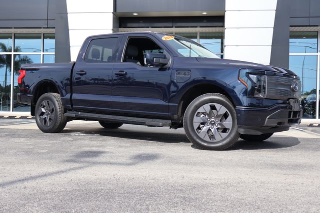 Used 2022 Ford F-150 Lightning Lariat with VIN 1FTVW1EL0NWG15388 for sale in Palm Harbor, FL