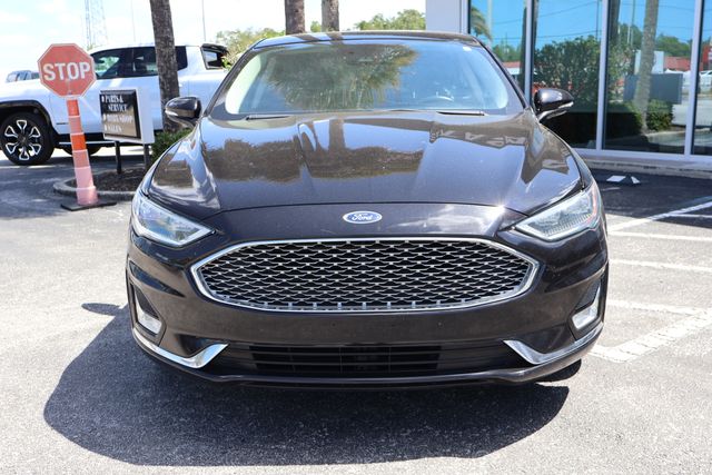 Used 2019 Ford Fusion Titanium with VIN 3FA6P0D9XKR118967 for sale in Palm Harbor, FL