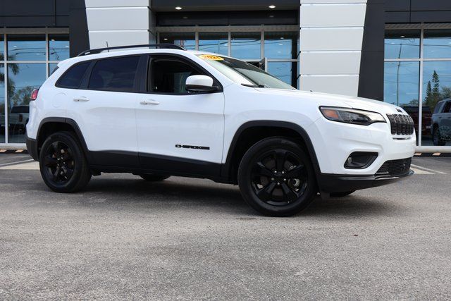 Used 2021 Jeep Cherokee Altitude with VIN 1C4PJMLB9MD213995 for sale in Palm Harbor, FL