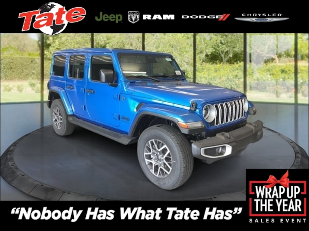 New 2026 Jeep Wrangler Sahara Sport Utility
