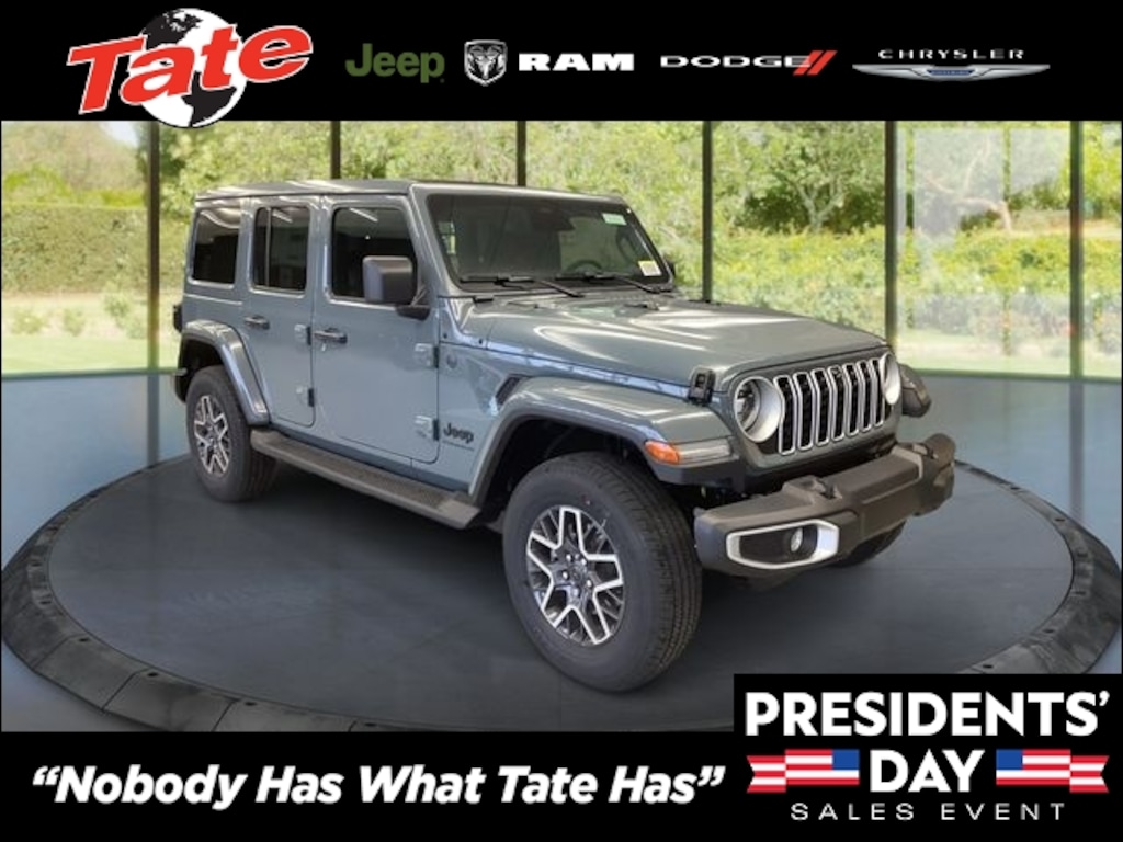 New 2026 Jeep Wrangler Sahara Sport Utility