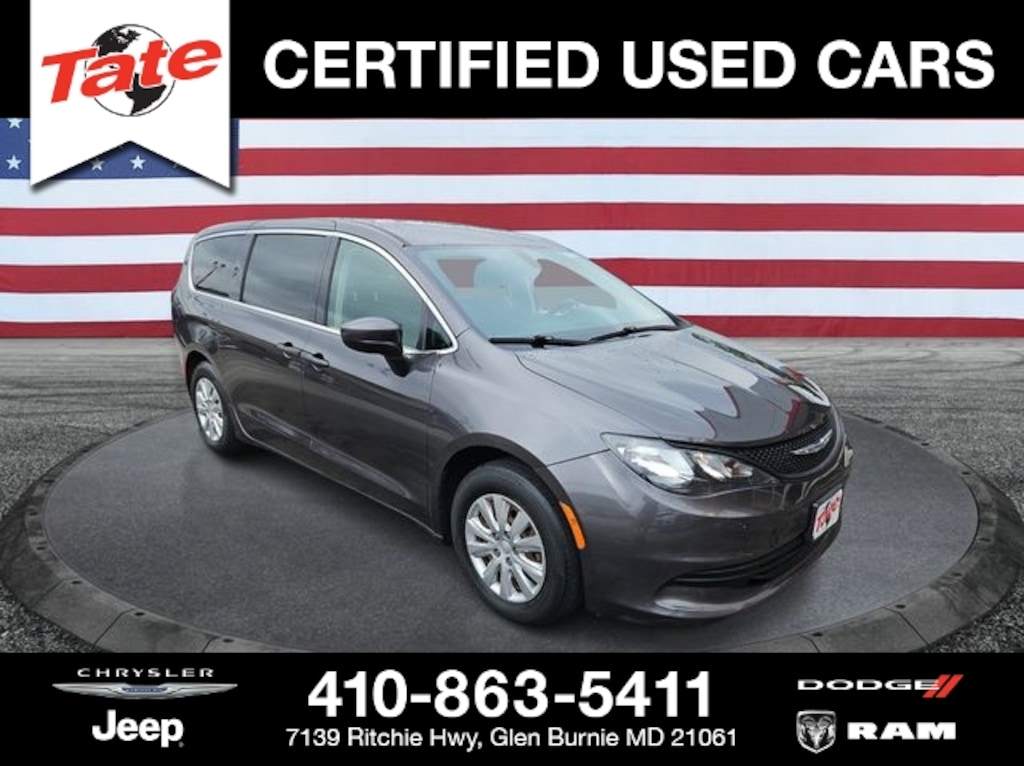 Certified 2020 Chrysler Voyager L Minivan/Van
