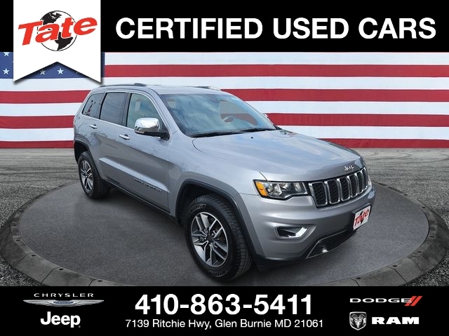 Billet Silver Metallic 2021 Jeep Grand Cherokee SUV / Crossover Four-Wheel Drive 8-Speed Automatic