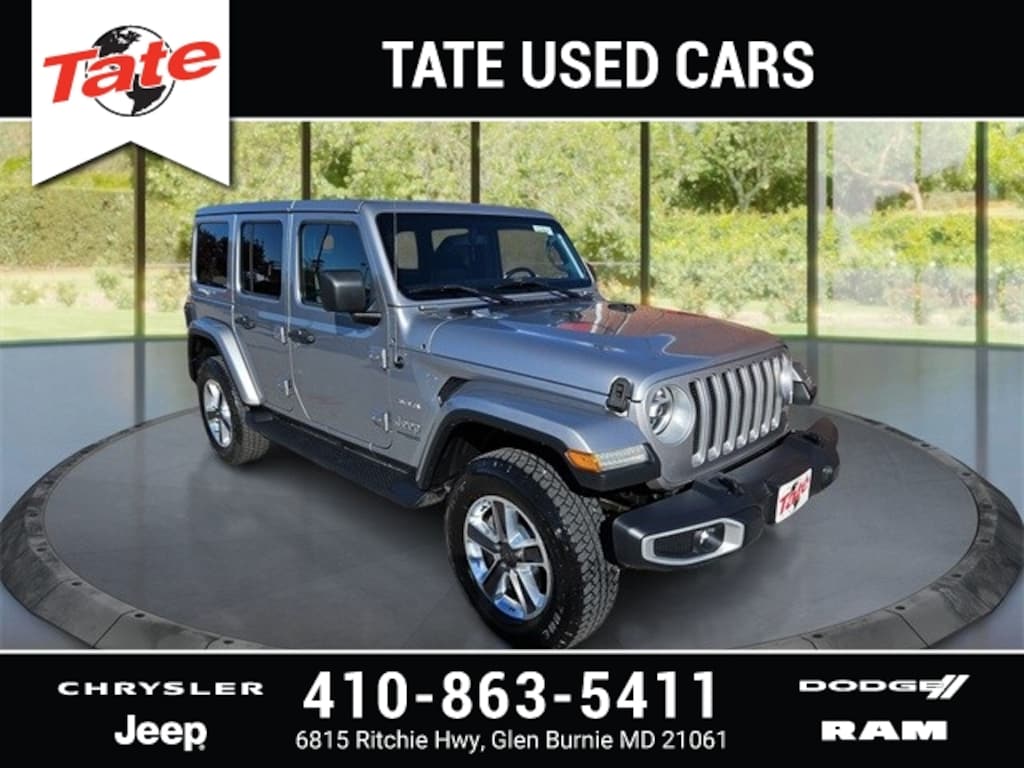 Certified 2020 Jeep Wrangler Unlimited Sahara SUV