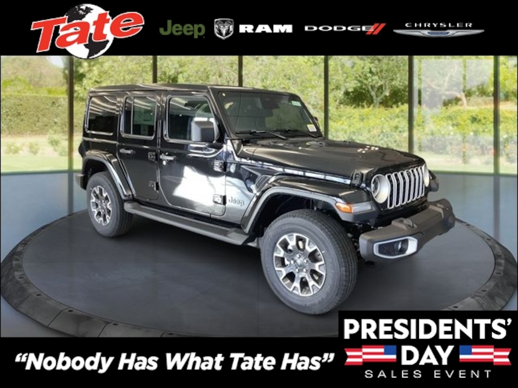 New 2026 Jeep Wrangler Sahara Sport Utility