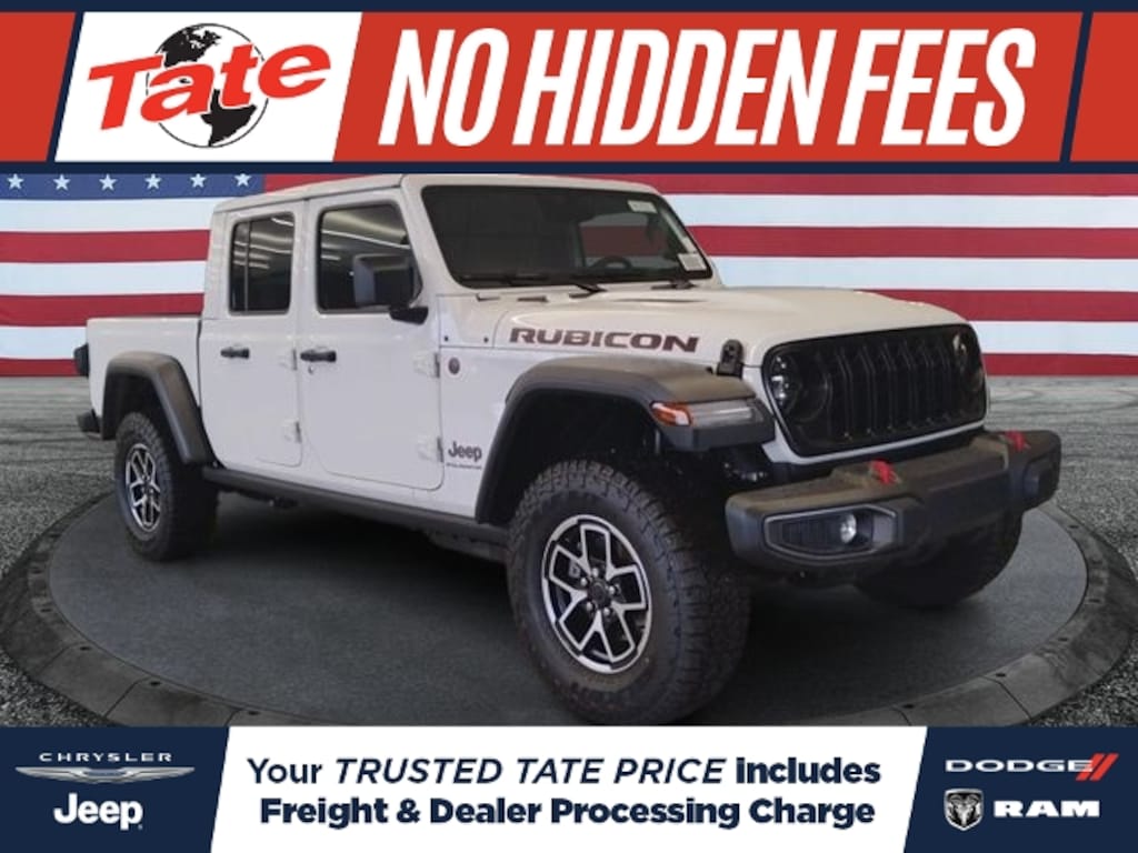 New 2026 Jeep Gladiator Rubicon Pickup