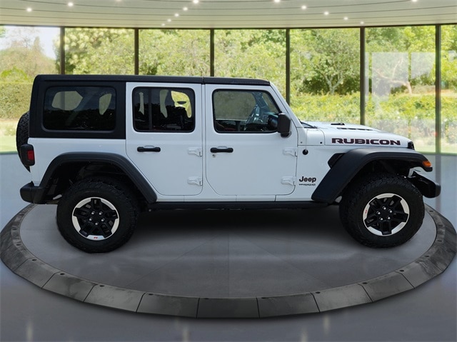 Certified 2022 Jeep Wrangler Unlimited Rubicon with VIN 1C4HJXFN4NW132940 for sale in Glen Burnie, MD