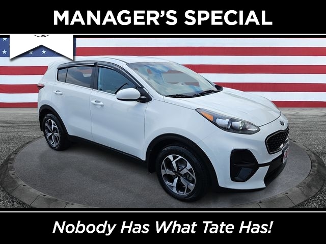 Clear White 2020 Kia Sportage LX FWD SUV / Crossover Front-Wheel Drive 6-Speed Automatic Overdrive