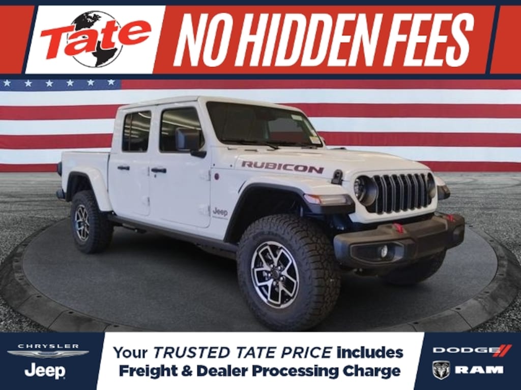 New 2026 Jeep Gladiator Rubicon Pickup