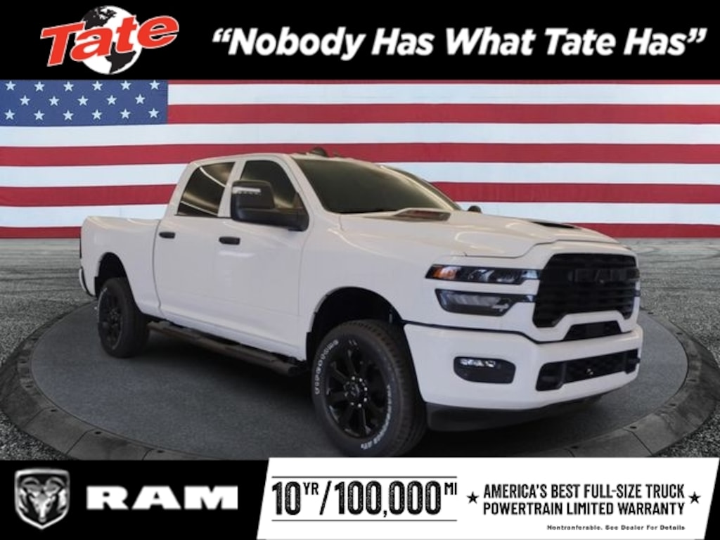 New 2026 Ram 2500 BLACK EXPRESS CREW CAB 4X4 6'4 BOX Pickup