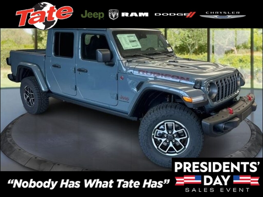 New 2025 Jeep Gladiator Rubicon Pickup