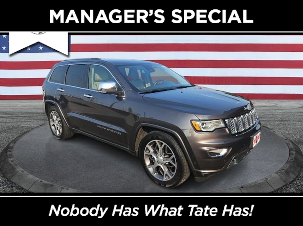 Certified 2020 Jeep Grand Cherokee Overland SUV