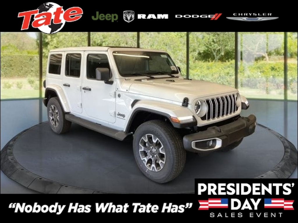 New 2026 Jeep Wrangler Sahara Sport Utility