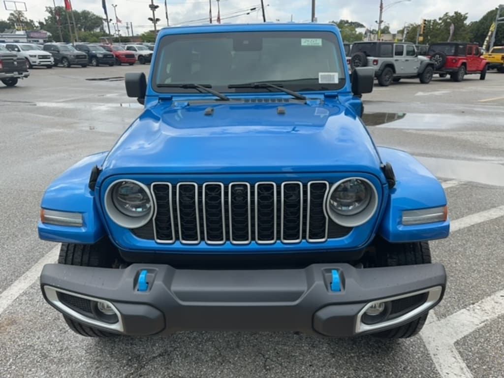 New 2024 Jeep Wrangler 4xe WRANGLER 4DOOR SAHARA 4XE For Sale Glen