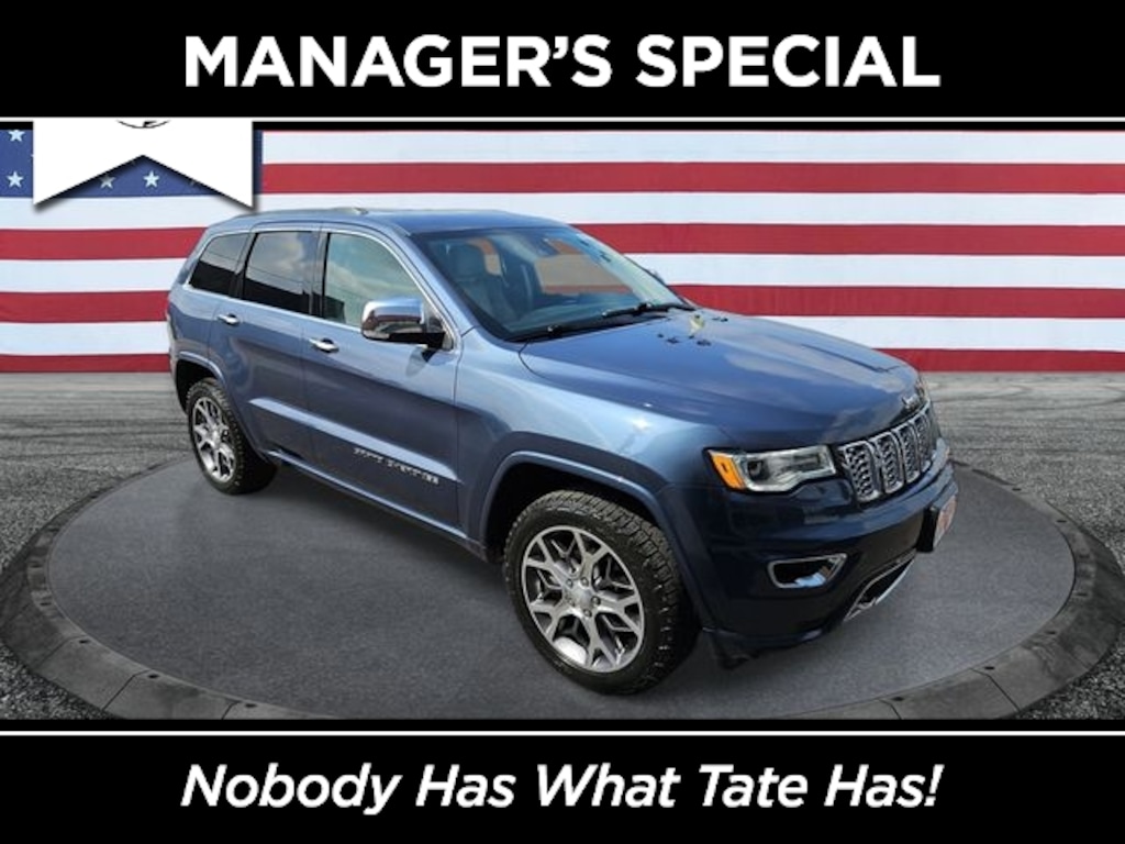 Certified 2021 Jeep Grand Cherokee Overland SUV