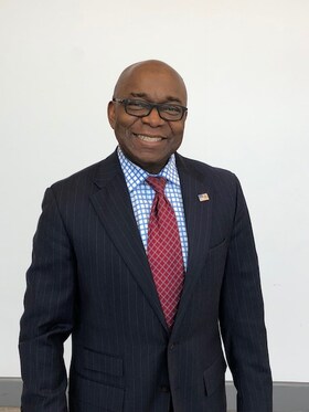 Staff member Patrick Onyekweli, Business Mgr. from b8abad8deaee