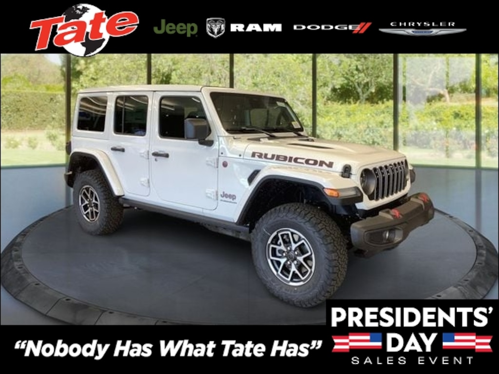 New 2026 Jeep Wrangler Rubicon Sport Utility