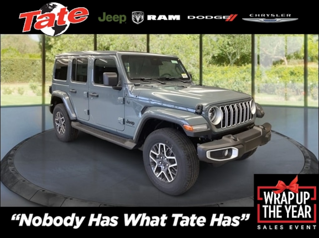 New 2026 Jeep Wrangler Sahara Sport Utility