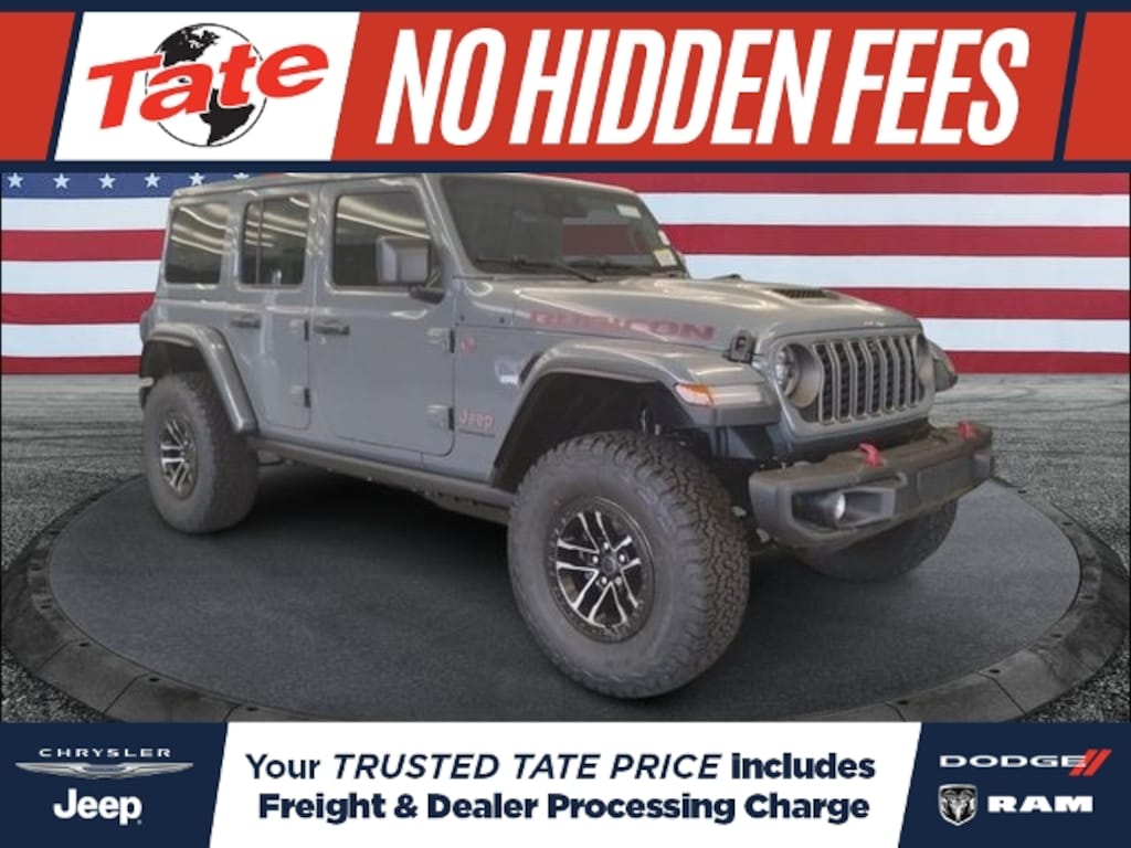New 2026 Jeep Wrangler Rubicon X Sport Utility