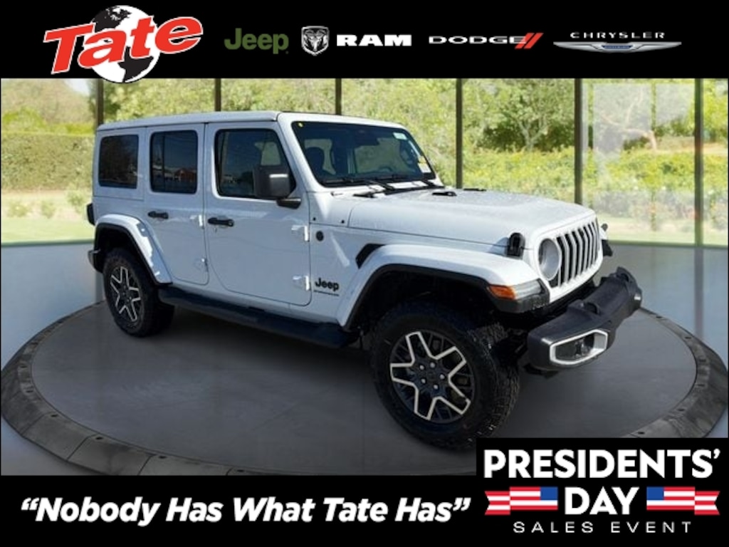 New 2026 Jeep Wrangler Sahara Sport Utility