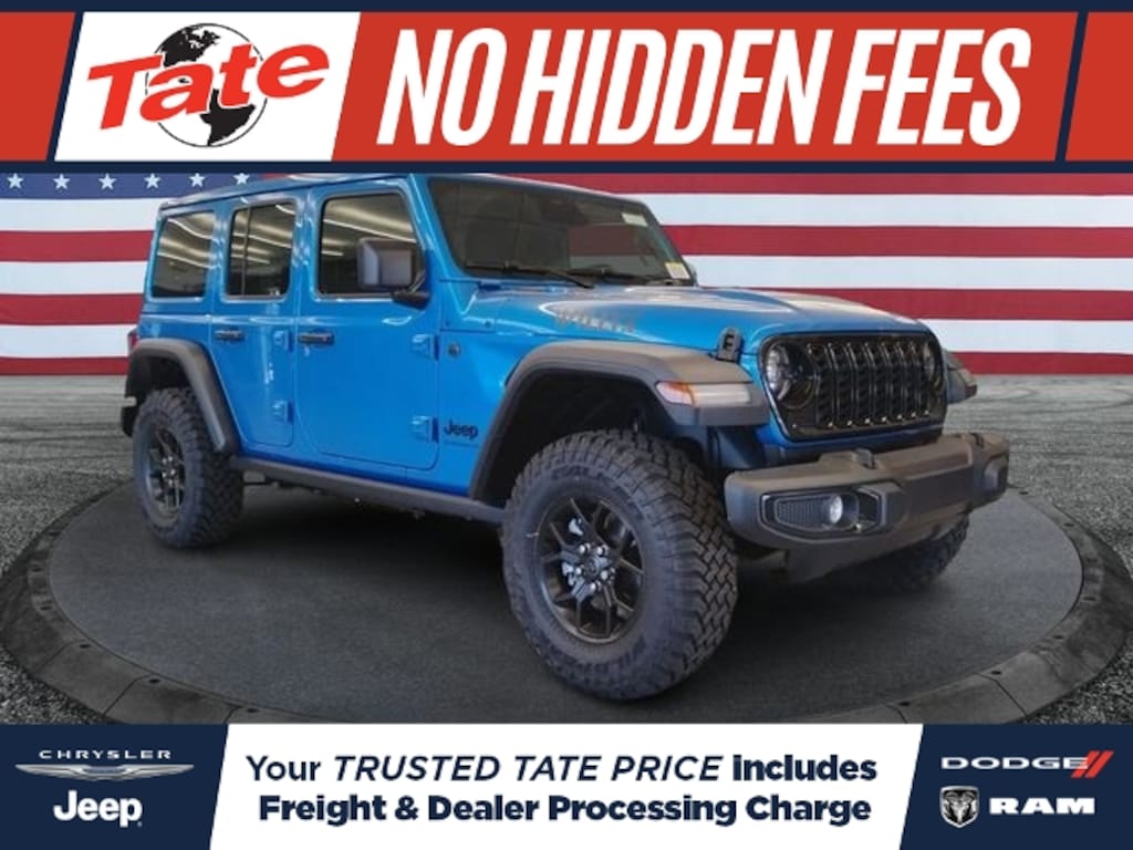 New 2026 Jeep Wrangler Willys Sport Utility