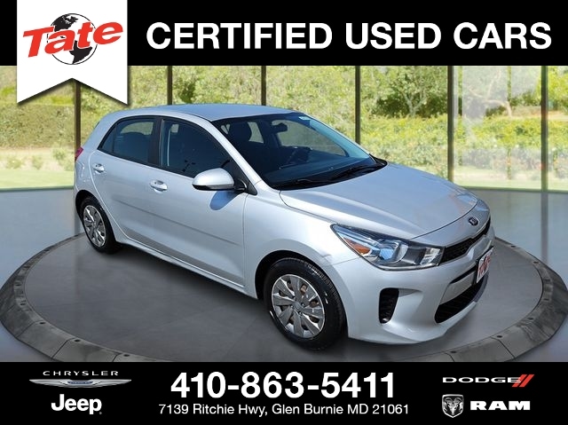 Silky Silver 2019 Kia Rio5 S FWD Hatchback Front-Wheel Drive 6-Speed Automatic