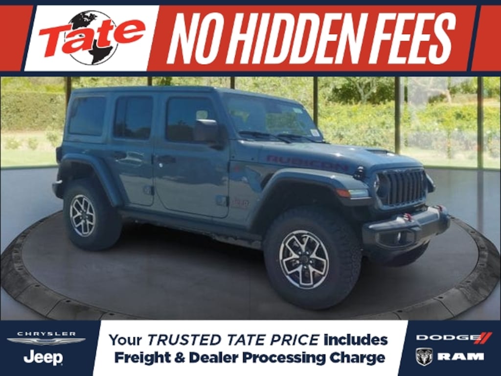 New 2026 Jeep Wrangler Rubicon Sport Utility