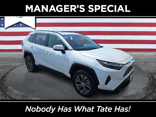 Pearl 2023 Toyota RAV4 Hybrid SUV / Crossover All-Wheel Drive Continuously Variable Transmission