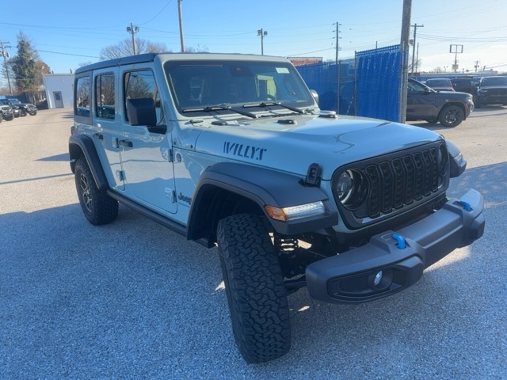 New 2024 Jeep Wrangler 4xe 4DOOR WILLYS For Sale Glen Burnie MD