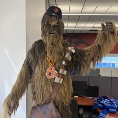 Staff member CHEWBACCA  AKA CHEWY from ID_0819fe