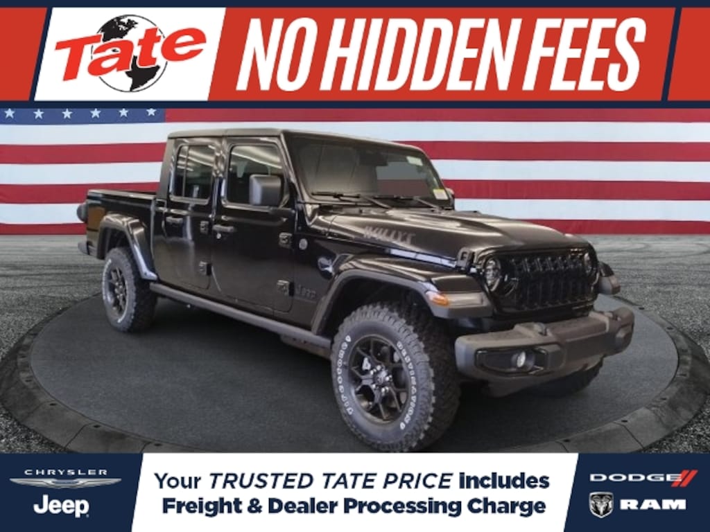 New 2026 Jeep Gladiator Willys Pickup