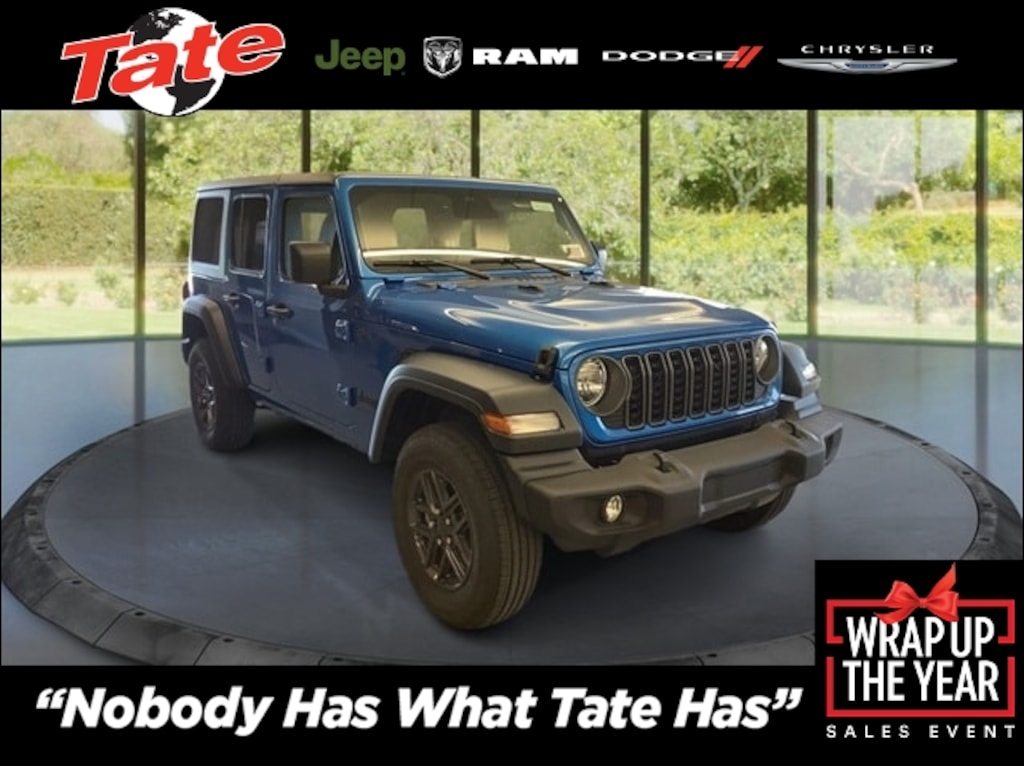 New 2026 Jeep Wrangler Sport S Sport Utility