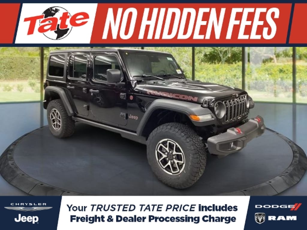 New 2026 Jeep Wrangler Rubicon Sport Utility