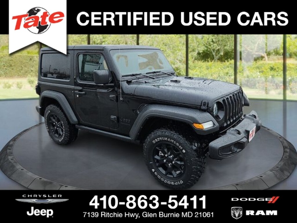 Used 2022 Jeep Wrangler Willys SUV
