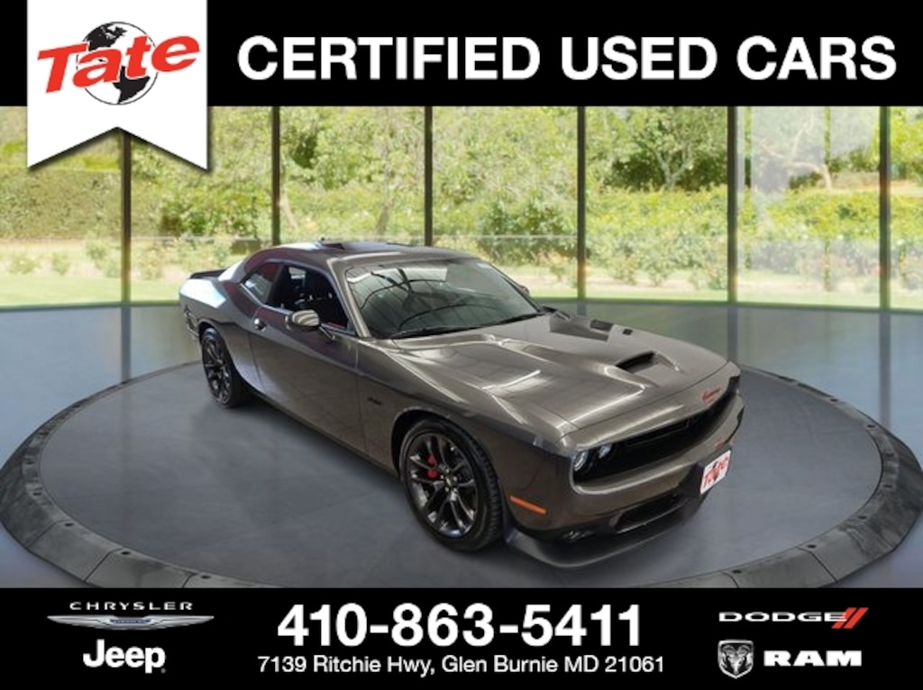 Certified 2023 Dodge Challenger R/T Coupe