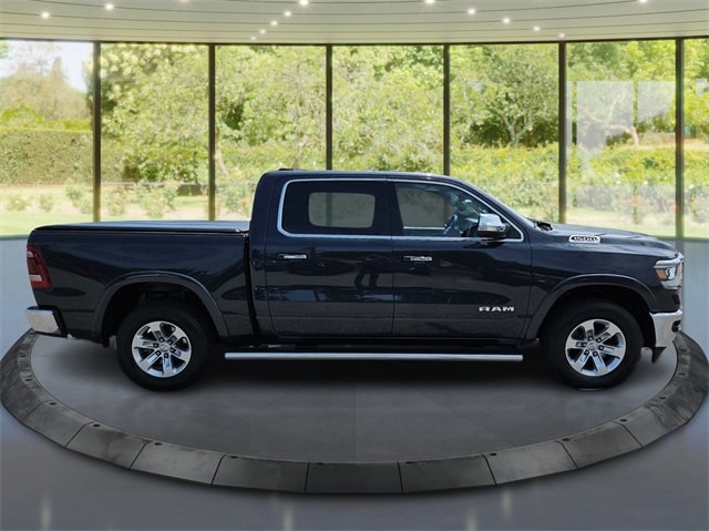 Certified 2021 RAM Ram 1500 Pickup Laramie with VIN 1C6SRFJT0MN527658 for sale in Glen Burnie, MD