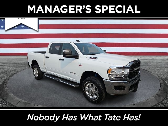 Bright White Clearcoat 2024 RAM 2500 Pickup Truck Four-Wheel Drive 6-Speed Automatic