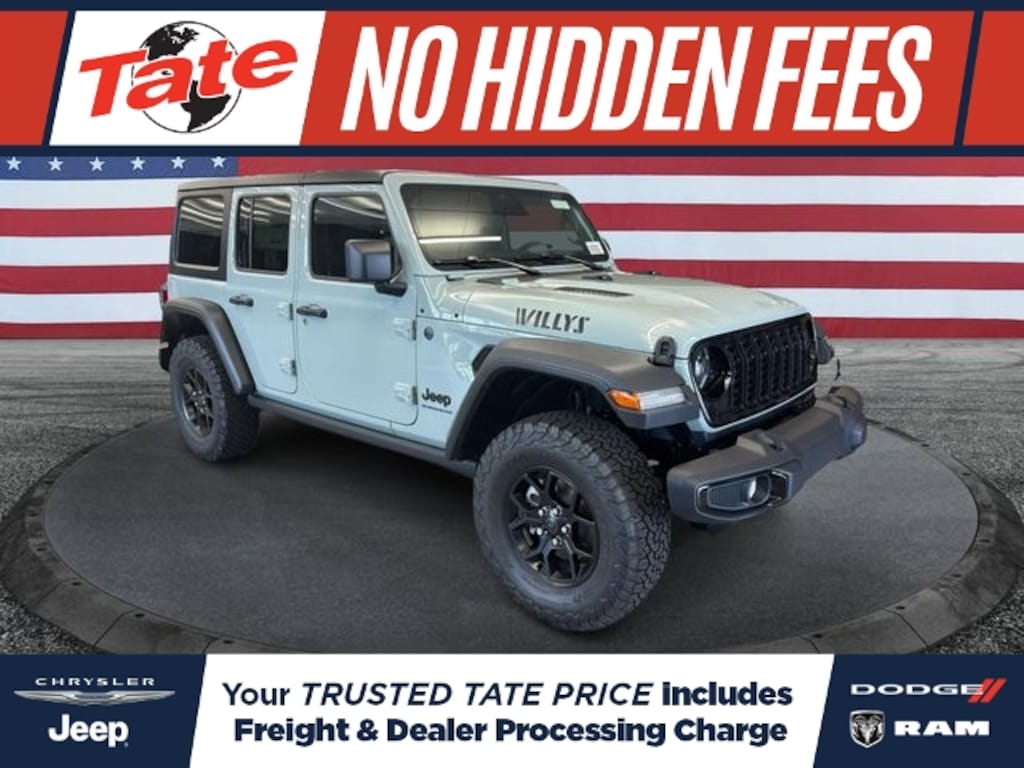 New 2026 Jeep Wrangler Willys Sport Utility