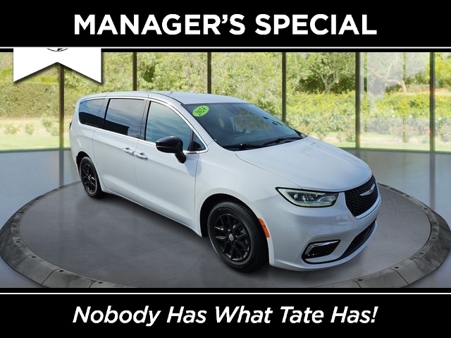 Bright White Clearcoat 2024 Chrysler Pacifica Touring L FWD Minivan Front-Wheel Drive 9-Speed Automatic
