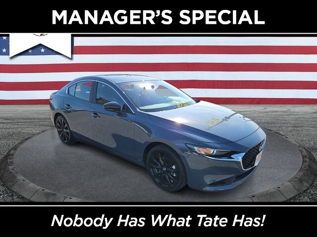 Gray Metallic 2026 Mazda MAZDA3 2.5 S Carbon Edition Sedan AWD Sedan All-Wheel Drive 6-Speed Automatic