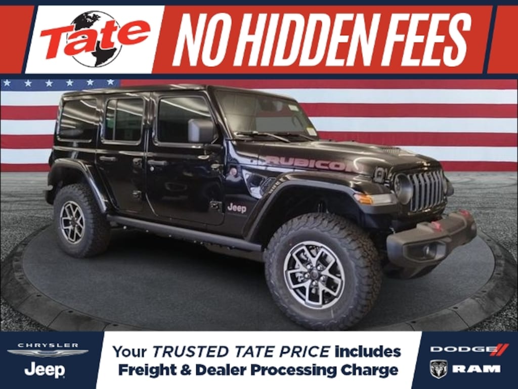 New 2026 Jeep Wrangler Rubicon Sport Utility