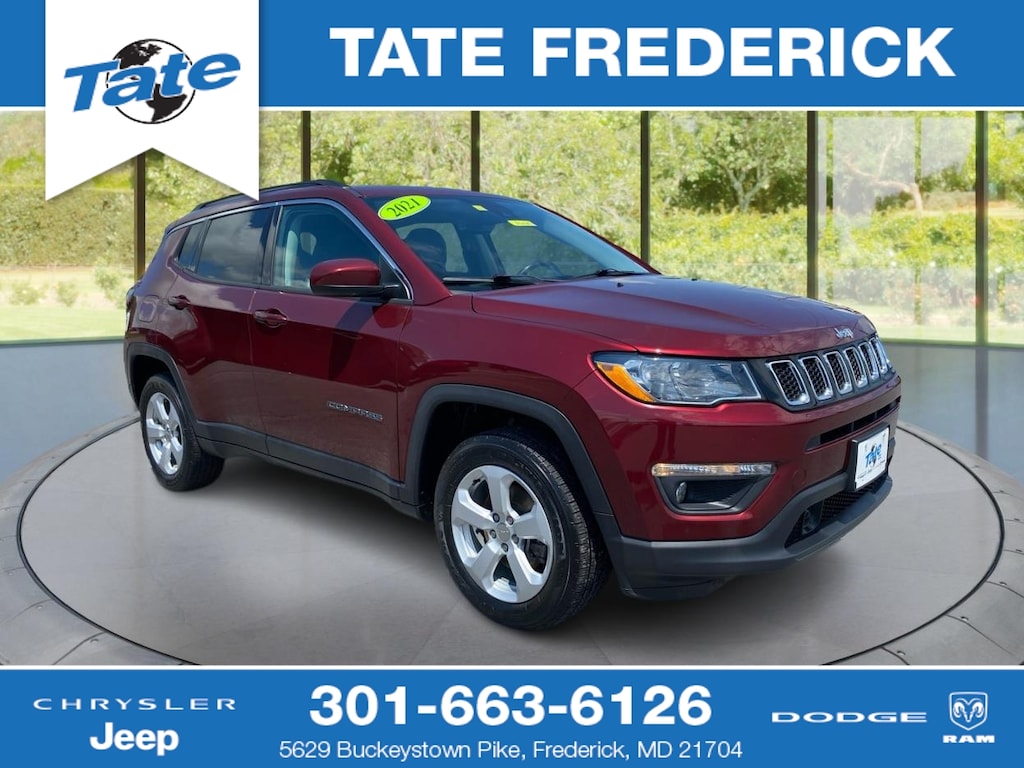 Used 2021 Jeep Compass Latitude SUV