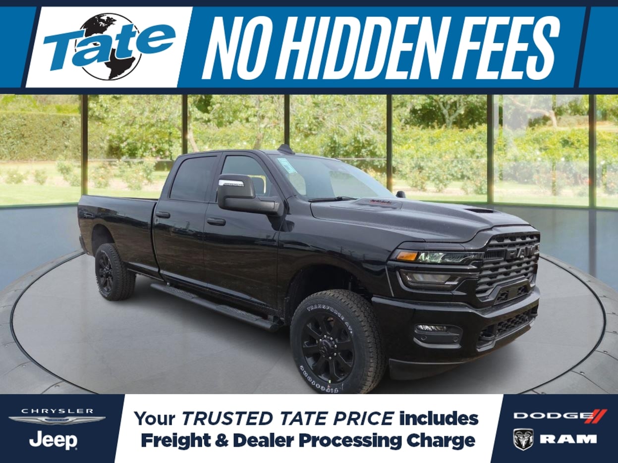 Diamond Black Crystal Pearlcoat 2026 RAM 2500 Black Express Crew Cab LB 4WD Pickup Truck Four-Wheel Drive 8-Speed Automatic
