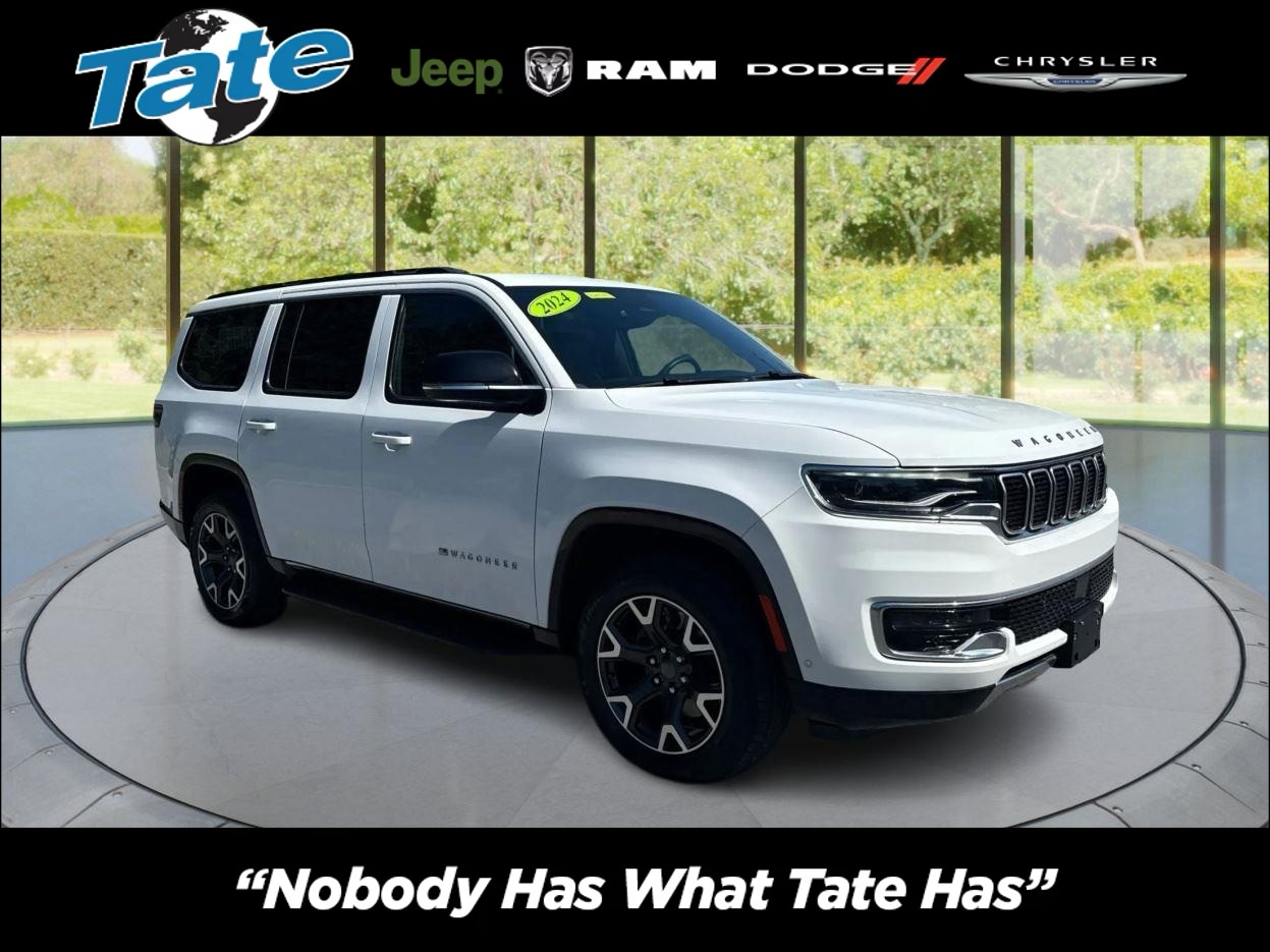 Bright White Clearcoat 2024 Jeep Wagoneer Series III 4WD SUV / Crossover Four-Wheel Drive 8-Speed Automatic