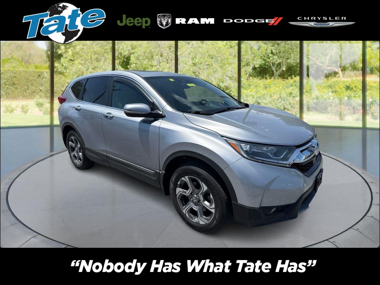 Lunar Silver Metallic 2018 Honda CR-V EX AWD SUV / Crossover All-Wheel Drive Continuously Variable Transmission