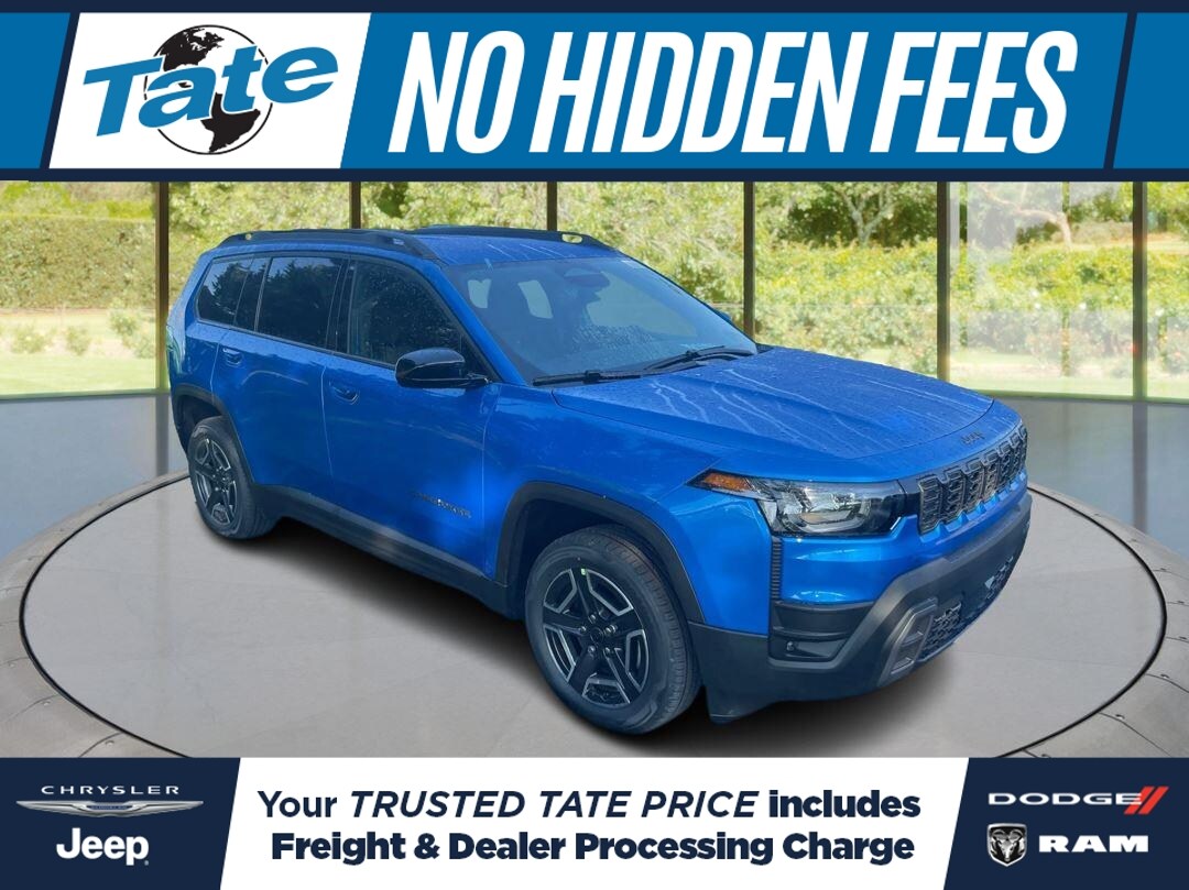 Hydro Blue Pearlcoat 2026 Jeep Cherokee Laredo 4WD SUV / Crossover Four-Wheel Drive Continuously Variable Transmission